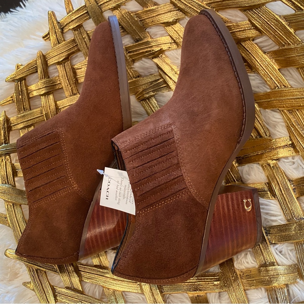 Coach Perri Suede Bootie - Picture 3 of 7